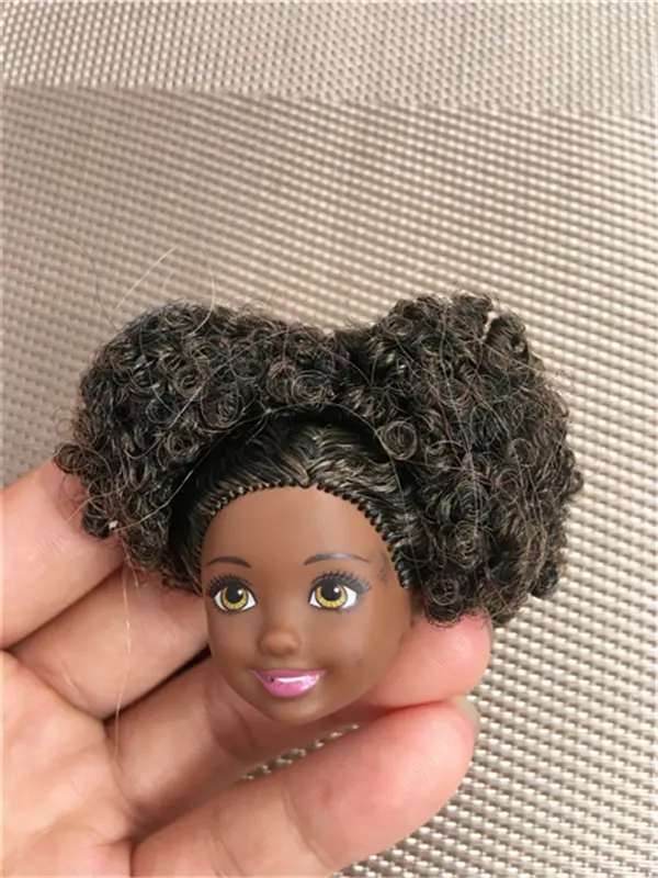 Rare Original Kelly Doll Good Makeup Joints Body Purple Blue Hair Toys Part Quality DIY Toy Princess Doll Accessories