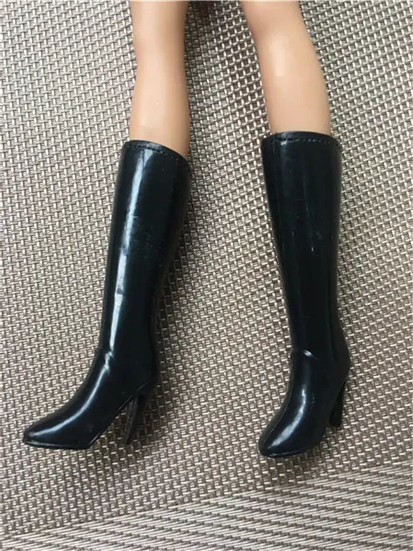 Doll Shoes High Heels Slope Heel Martin Boots Slipper Fashion Shoes for 1/6 FR/PP Doll DIY Doll Parts