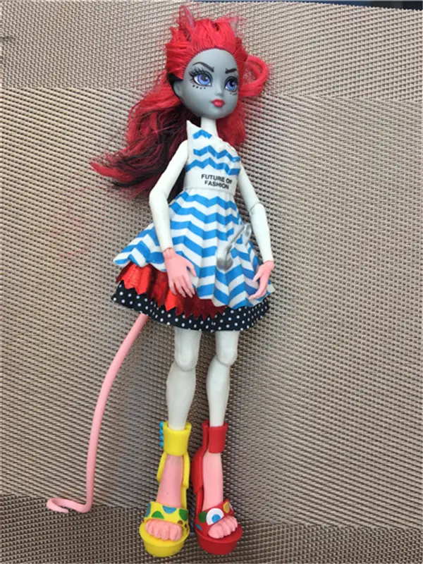 Original Doll Body  Joints Movable Body with Clothes Monsters Doll Head Body Toy Gifts Doll Accessories