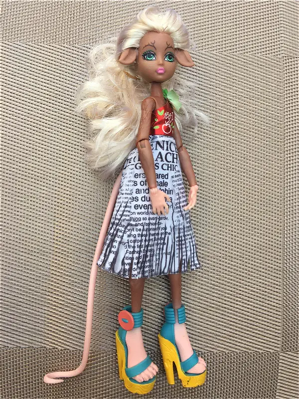 Original Doll Body  Joints Movable Body with Clothes Monsters Doll Head Body Toy Gifts Doll Accessories