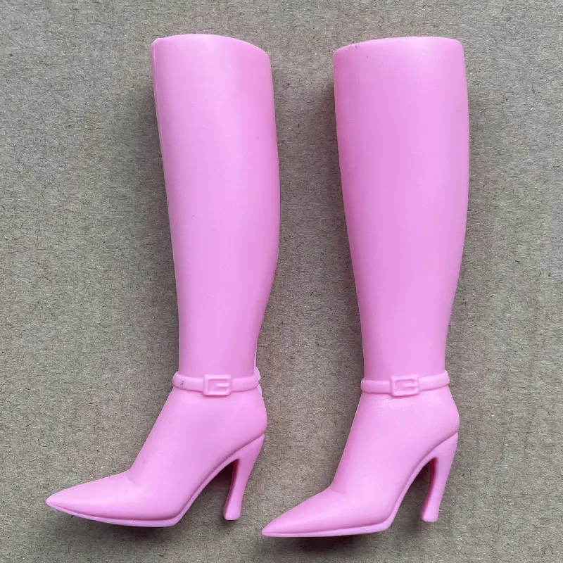 Doll Shoes High Heels Boots Slope Heel Vintage Martin Boots Slipper Fashion Shoes for 1/6 FR/PP Doll DIY Doll Parts