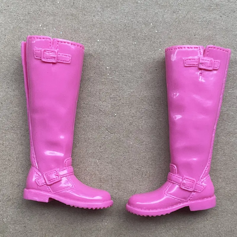 Doll Shoes High Heels Boots Slope Heel Vintage Martin Boots Slipper Fashion Shoes for 1/6 FR/PP Doll DIY Doll Parts
