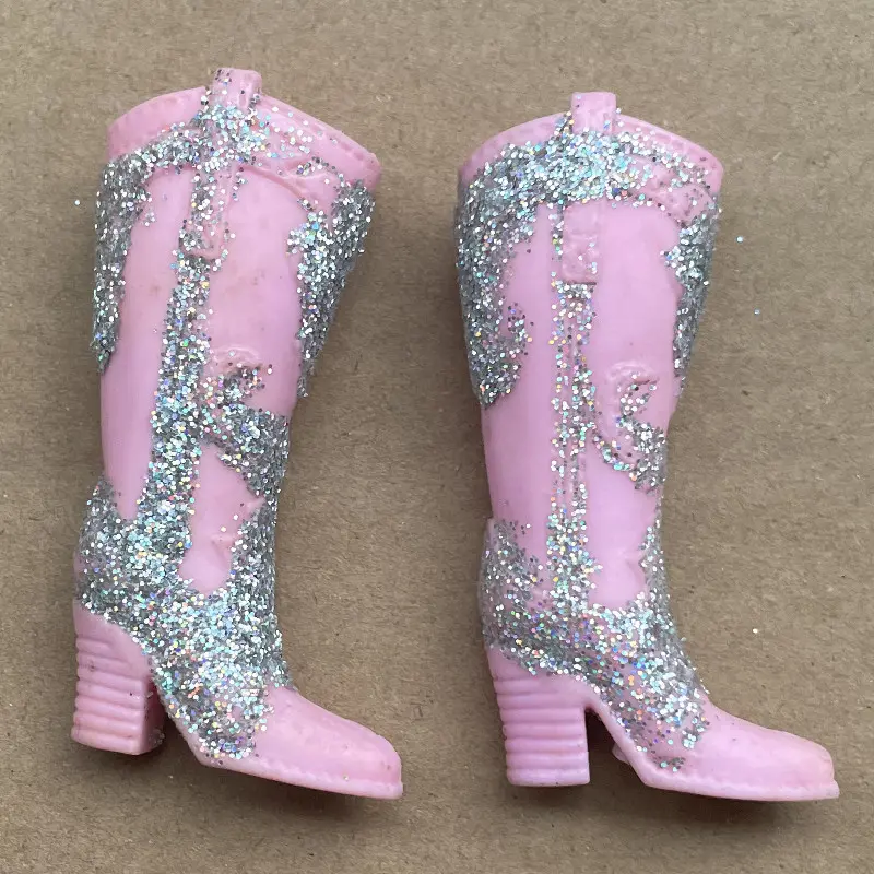 Doll Shoes High Heels Boots Slope Heel Vintage Martin Boots Slipper Fashion Shoes for 1/6 FR/PP Doll DIY Doll Parts