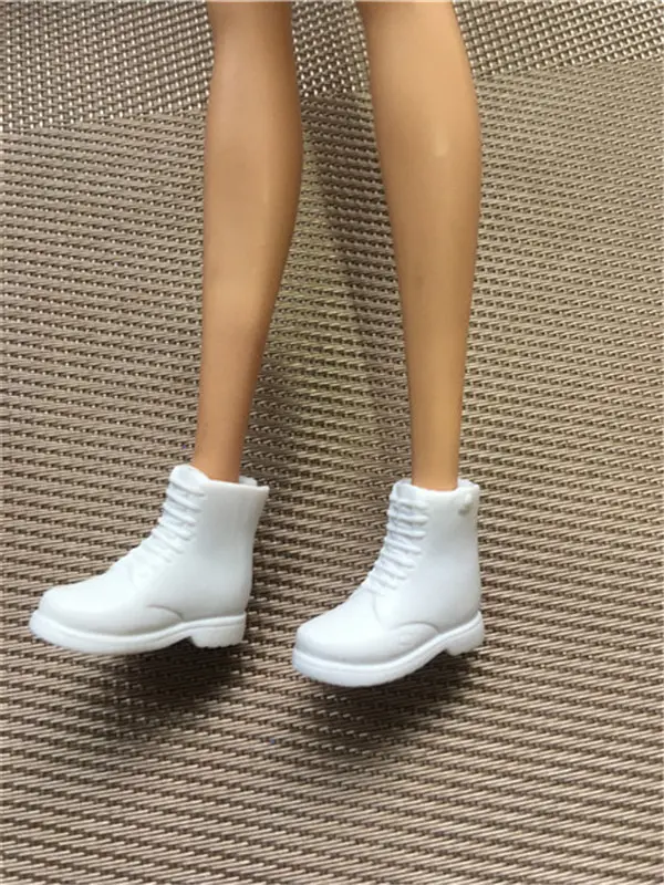Doll Shoes High Heels Slope Heel Martin Boots Slipper Fashion Shoes for 1/6 FR/PP Doll DIY Doll Parts