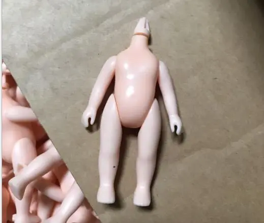 9cm Original Doll DIY Body for Little Licca Movable Nude Naked Doll Body For girl Doll House Children Gifts