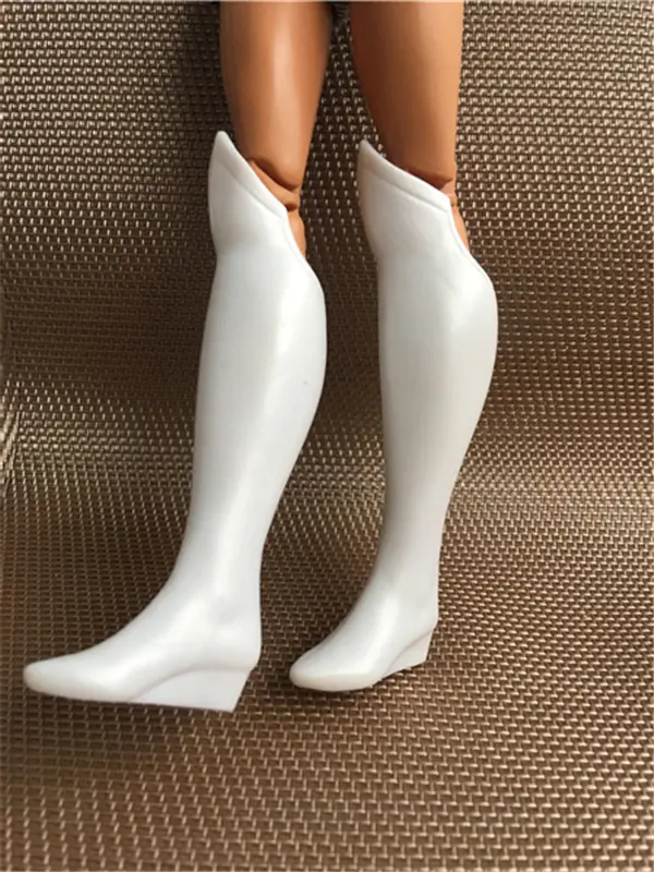 Original DC Woman Princess Doll Shoes for 1/6 Dolls Fashion Female Doll High-heels Boots Casual Shoes Dolls Accessories