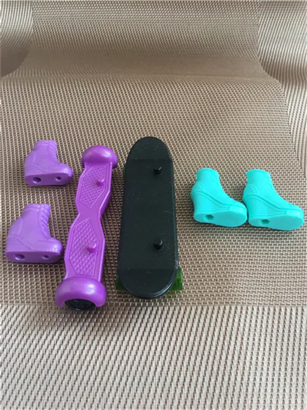 Wild Hearts Crew  Doll Shoes Ice Skates Skateboard Girl Dressing DIY Doll Accessories Children Christmas Gift Party Favor