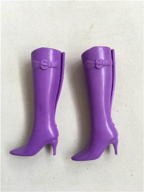 Rare Collection Princess Doll Shoes for 1/6 Dolls Fashion Female Doll High-heels Boots Martin Boots Dolls Accessories