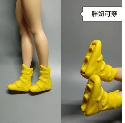 Original Doll Lady Shoes for Princess Fashion Female Doll Casual Shoes Boots Dolls Accessories High Heels Solid Doll Shoes