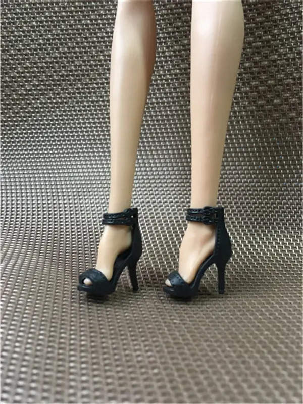 5pairs Original Princess Doll Shoes for 1/6 Dolls Fashion Female Doll High-heels Casual Shoes Dolls Accessories