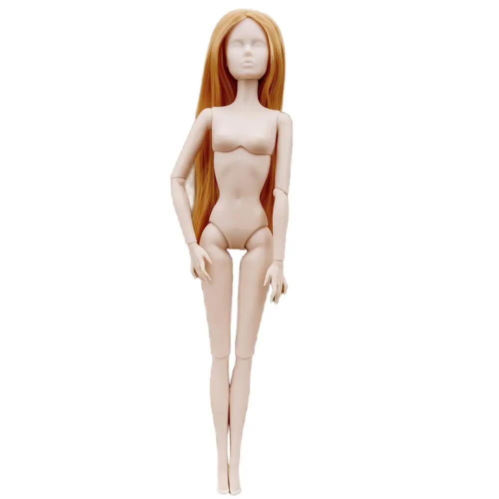 NEW PP Face Mold Blank Bald Head Make Up Practice Doll 1/6 Doll Figure 30cm Doll