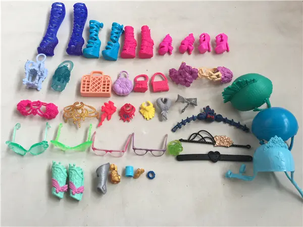 New Original Monsters Doll Shoes Hats Glasses Girl Dressing DIY Doll Accessories Toy Parts Children Christmas Gift