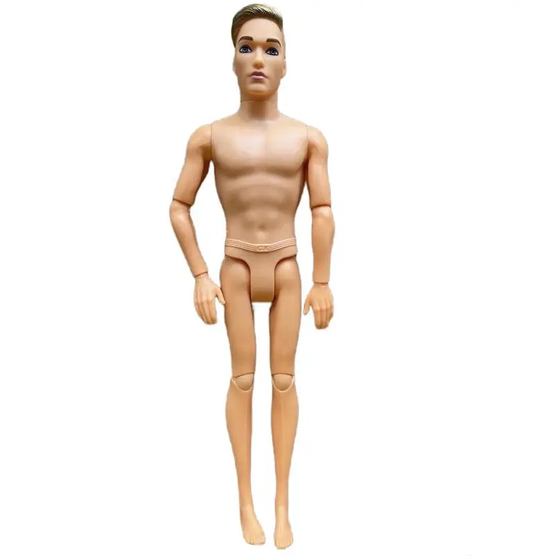 1/6 Boyfriend Doll Movable Joints 30cm Ken Dolls Body Male Prince Naked Nude Man Toy Doll Ken Body DIY Toys For Girls Gifts
