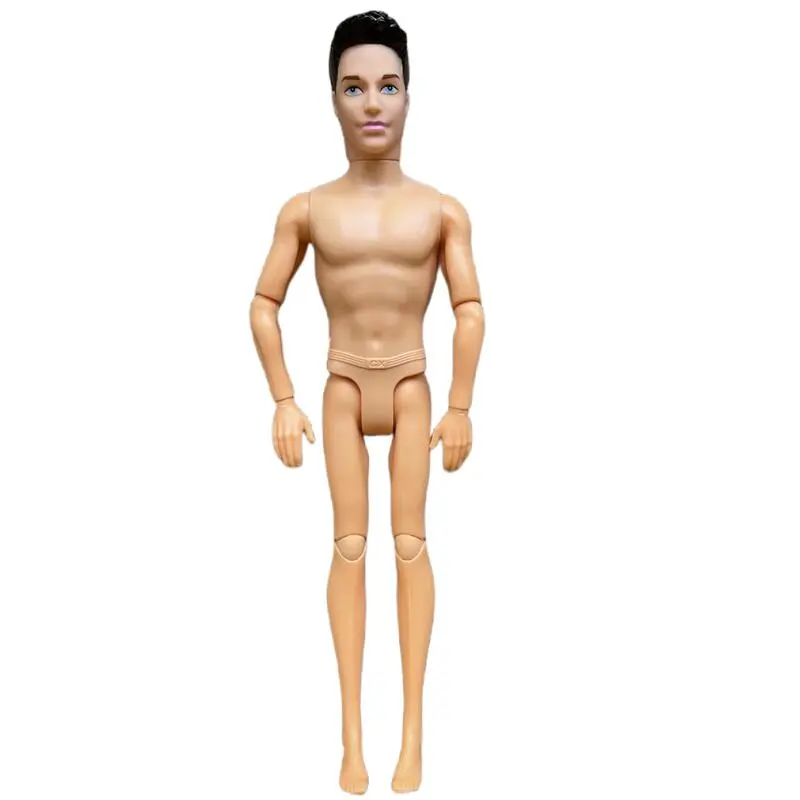 1/6 Boyfriend Doll Movable Joints 30cm Ken Dolls Body Male Prince Naked Nude Man Toy Doll Ken Body DIY Toys For Girls Gifts