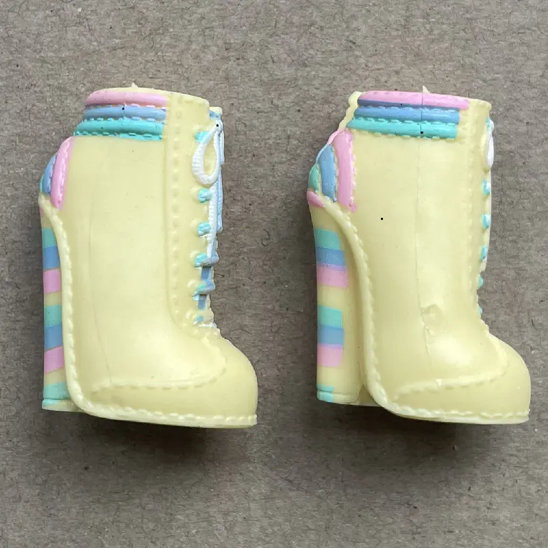 Original Rainbow Big Sister Doll Shoes Accessories Girls Doll High-Heels Martin Boots Casual Wearing Dressing Toy Parts