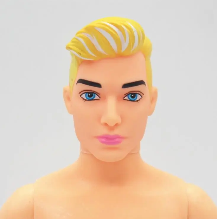 1/6 Boyfriend Heads Movable Joints 30cm Ken Dolls Body Male Prince Naked Nude Man Toy Doll Ken Body DIY Toys For Girls Gifts