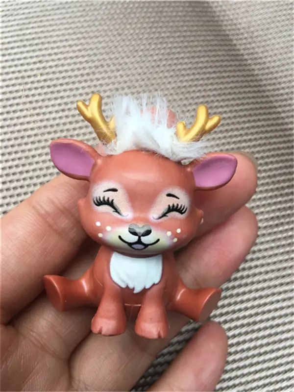 Original Doll Pets Dinosaur Toitoise Deer Cat Chick Tiger Doll Accessories Mini Decors