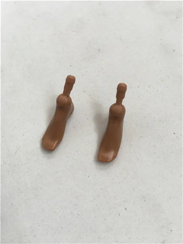 Original Doll Replacement Hands Feets for Babi Doll Multi-Joints Yoga Body Male Female Doll Accessories White Brown Black Color