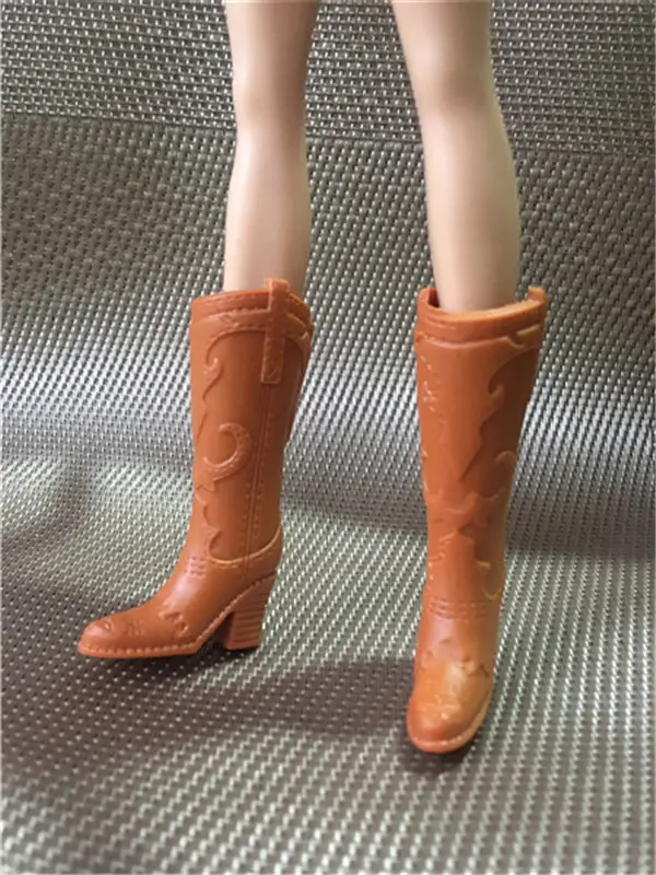 Original Princess Doll Shoes for 1/6 Dolls ST/PP/FR/IT Dolls Fashion Female Doll High-heels Martin Boots Dolls Accessories