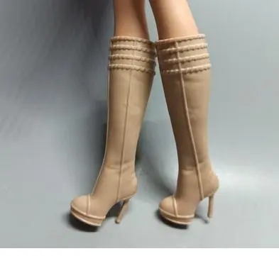 Original Princess Doll Shoes for 1/6 Dolls ST/PP/FR/IT Dolls Fashion Female Doll High-heels Martin Boots Dolls Accessories