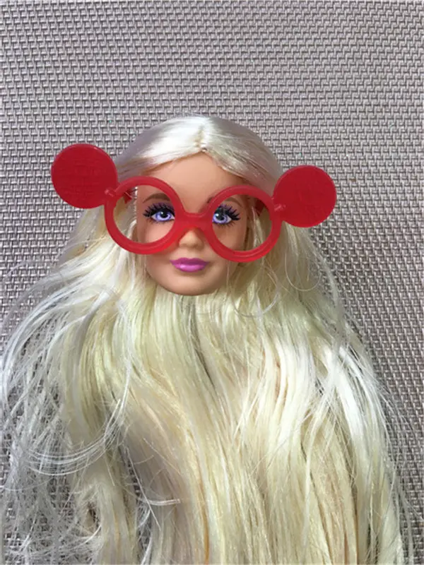 Original Doll Sunglass Different Styles Fashion Multicolor Accessories For 1/6  PP/FR  BABI Doll Gift Toys for Girls