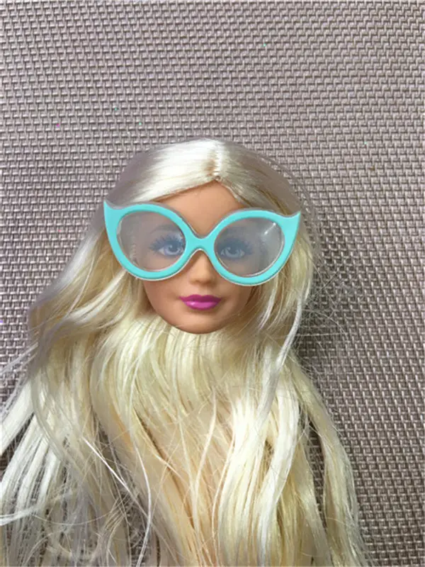 Original Doll Sunglass Different Styles Fashion Multicolor Accessories For 1/6  PP/FR  BABI Doll Gift Toys for Girls