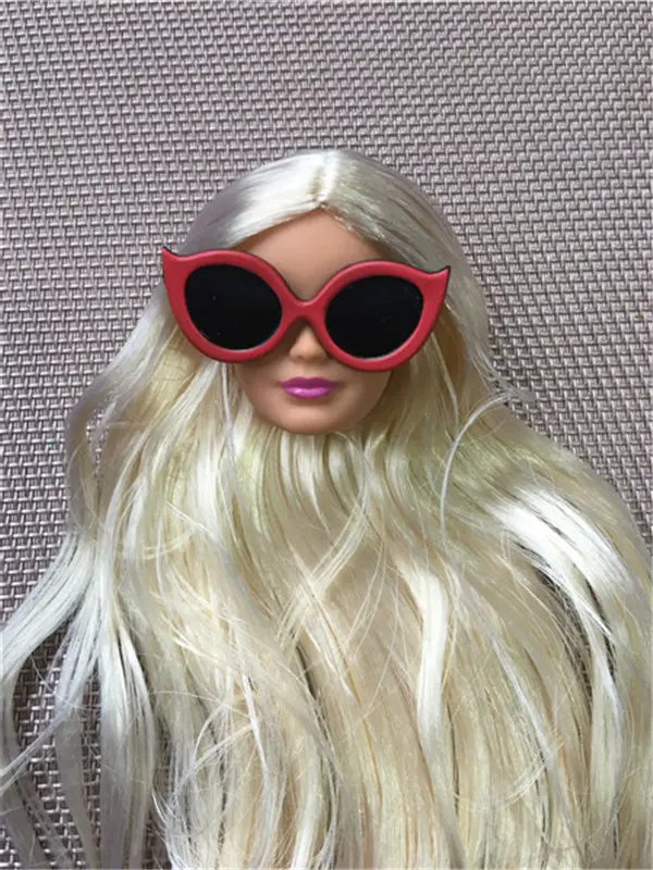 Original Doll Sunglass Different Styles Fashion Multicolor Accessories For 1/6  PP/FR  BABI Doll Gift Toys for Girls