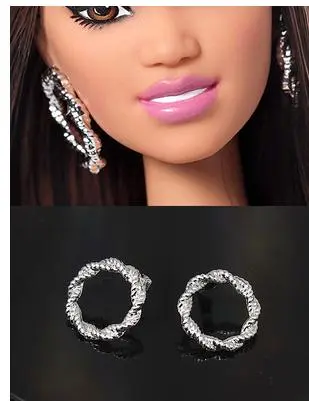 Original Earrings Doll Accessories Hiar bangs hairpins for Fashion 1/6 BABI/FR/IT/PP Doll