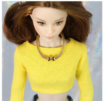 Dolls Jewellery Pearl Necklace Earrings Watches Belt bags Headphone for Toy Dolls Dress Up