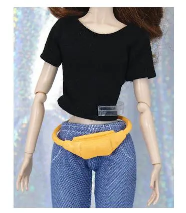 Dolls Jewellery Pearl Necklace Earrings Watches Belt bags Headphone for Toy Dolls Dress Up