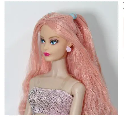 Dolls Jewellery Pearl Necklace Earrings Watches Belt bags Headphone for Toy Dolls Dress Up