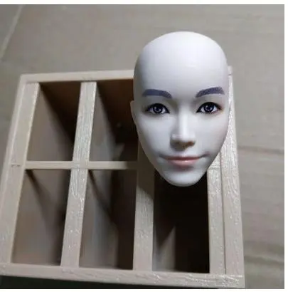 Prince Ken Doll Head Toy Girl Dressing Toy Doll Head DIY Doll Toy Parts Kids Christmas Gift White Brown Black Skin Men Doll Head