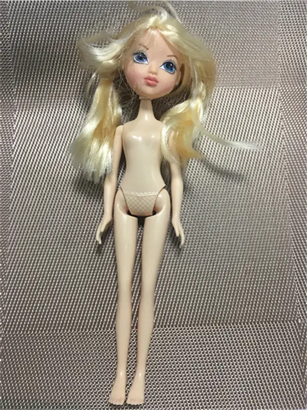 Rare Global Limited Original Doll Body Princess Doll Head Girl DIY Dressing Hair Toys Favorite Collection Princess Doll