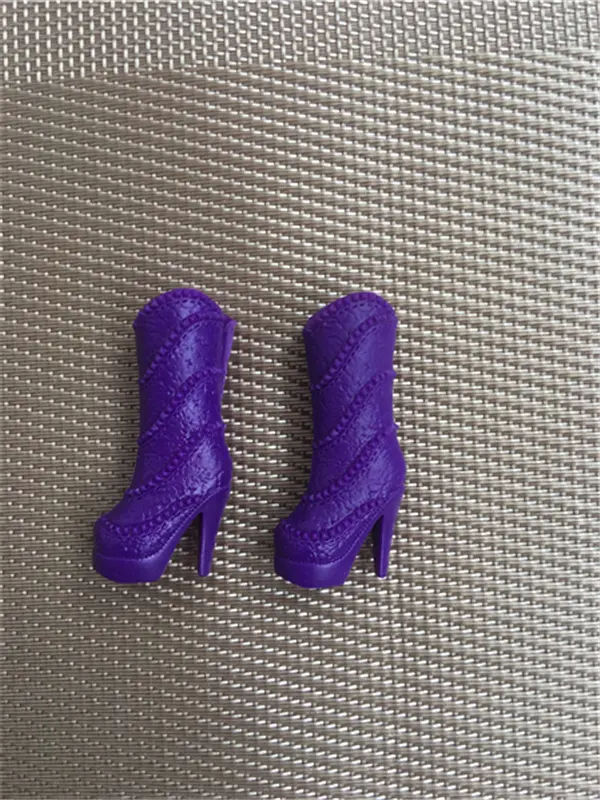 Original Princess Doll Shoes for 1/6 Dolls Fashion Female Doll Boots High-heels Casual Shoes Dolls Accessories