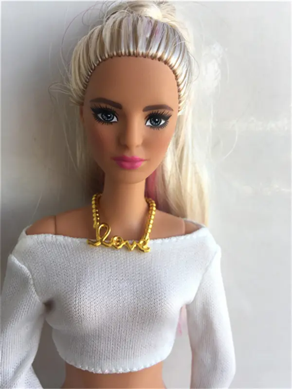 Original Doll Necklace Accessories for Fashion 1/6 BABI/FE/IT/PP/ST Doll Decors