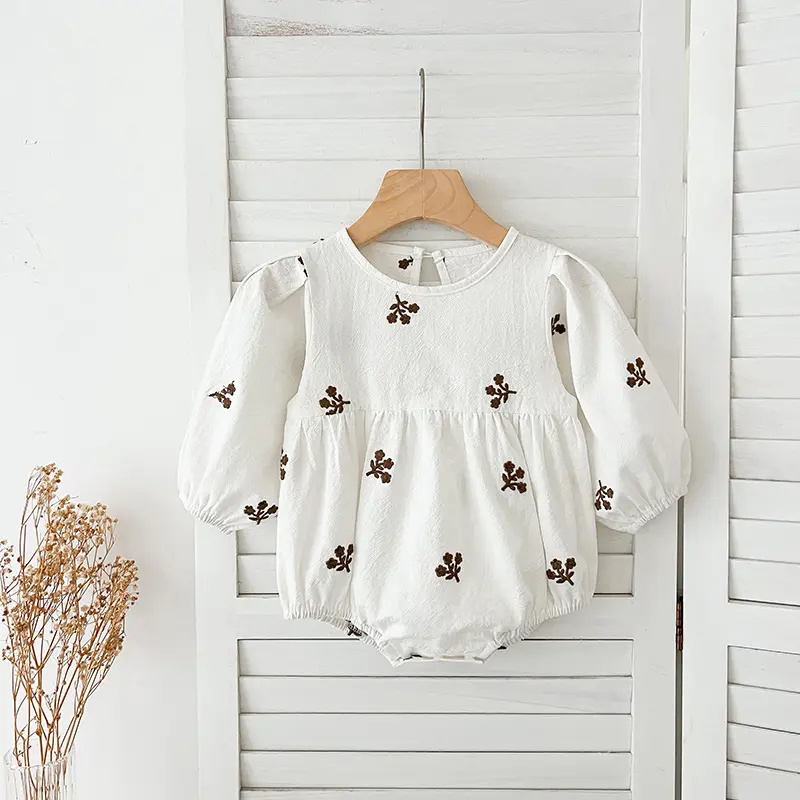 Girls' Dress, Baby's Crawl Dress, Korean Version, Sisters Dress, Spring and Autumn Style, Long Sleeved Cotton Baby Girls' Dress
