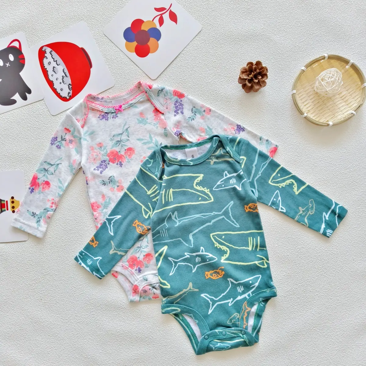 Autumn Children's Set 2024 Spring/Autumn Infant Cartoon 3-Piece Set 3D Dinosaur Rabbit Suit Jacket + Long Pants + Hoodie