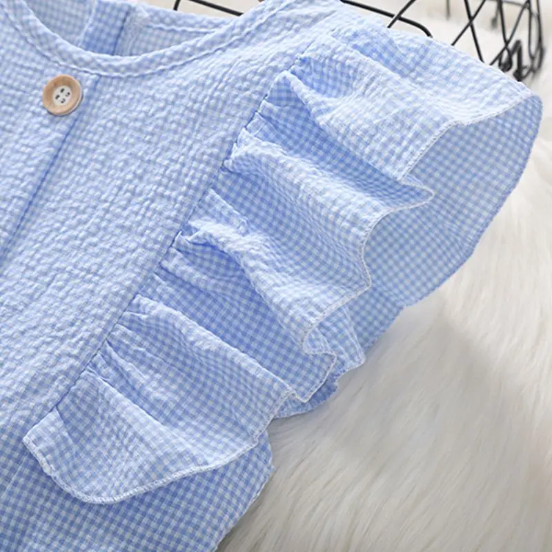 Girls' dress summer new Korean version children's princess dress, big girl's western-style small flying sleeve long skirt trend