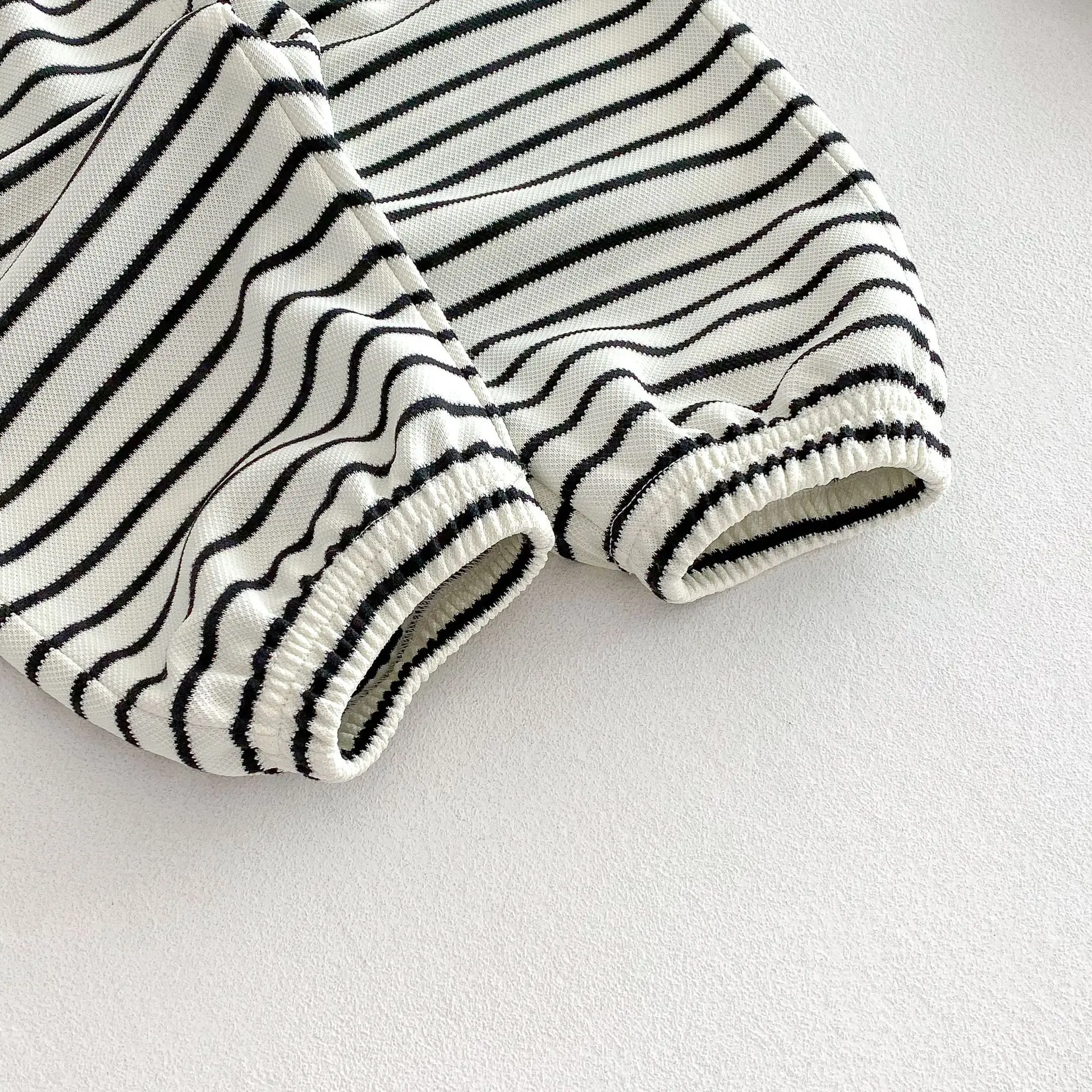 Spring Baby Boy & Girl Stripe Casual Pants 0-5 Years - Korean Style Simple & Loose-Fit Trousers for Toddlers