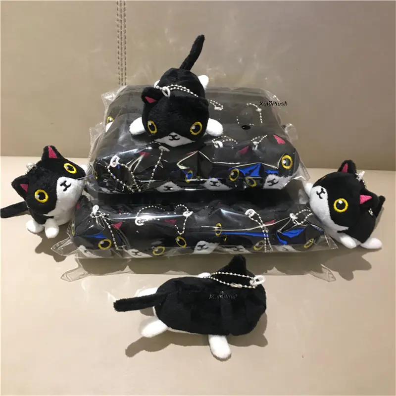 40PCS/LOT , Little 9CM Approx Cat Plush Stuffed Toy , Wedding Gift Plush Toy Doll , Kid's Plush Toy