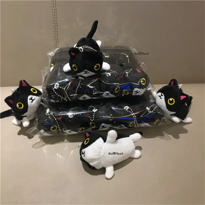40PCS/LOT , Little 9CM Approx Cat Plush Stuffed Toy , Wedding Gift Plush Toy Doll , Kid's Plush Toy