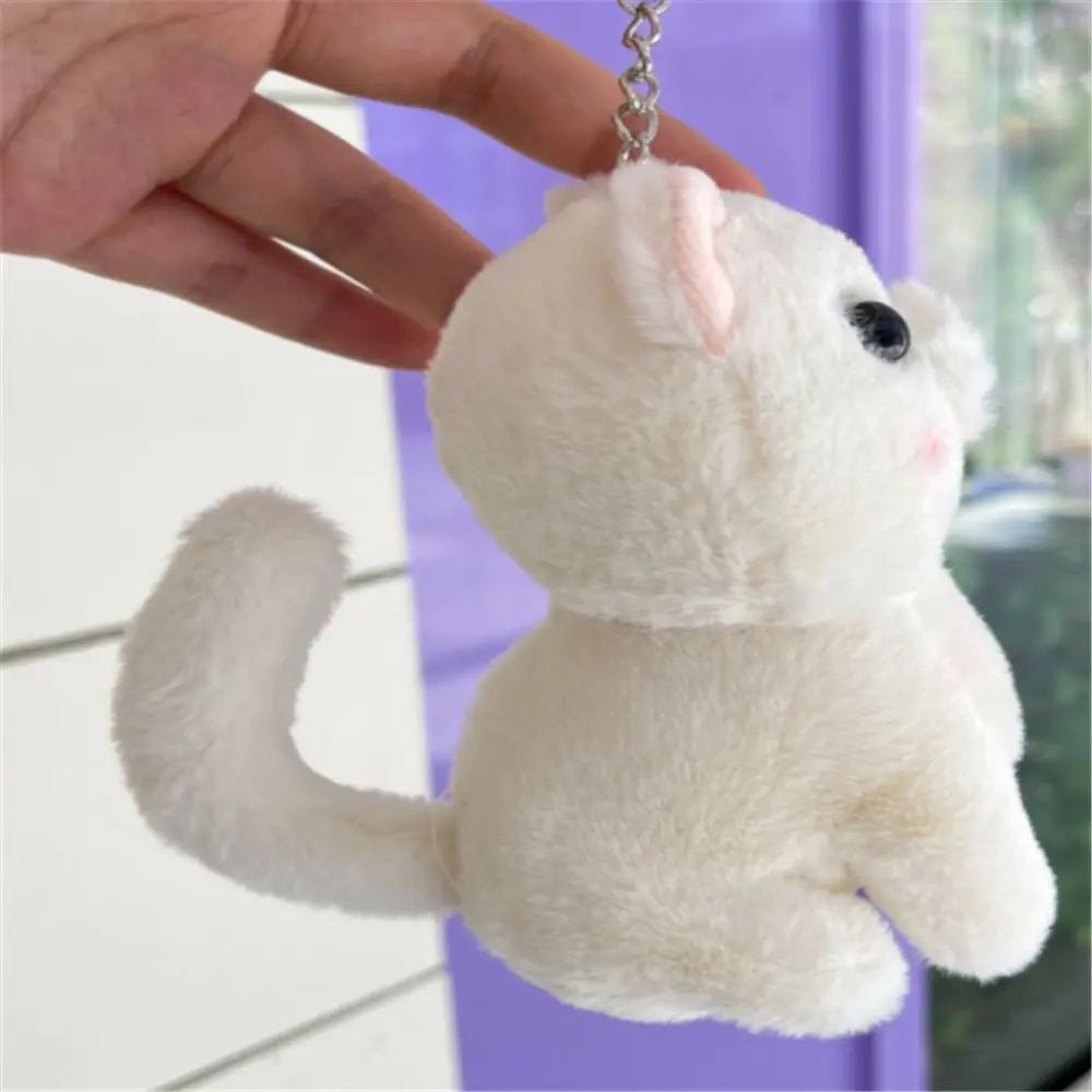 Cat Toy , Size 12CM Cute Cat Stuffed Plush Animal Toy ,  New Gift Key Chain Cat