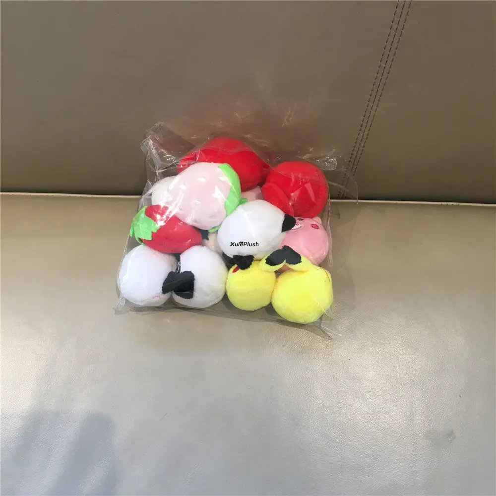 48PCS Random Styles Plush Toy 4-15CM Bear Duck Animal Cute Soft Stuffed Dolls For Kids Christmas Gift