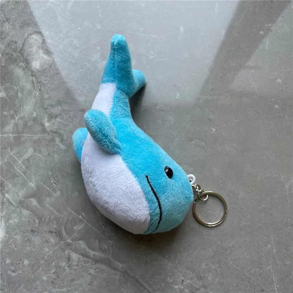 20PCS Mix Colors Ocean Animal 11CM Plush Toy Doll Pendant Keychain