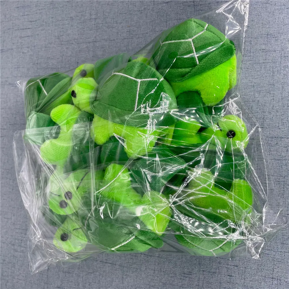 20PCS , 9CM Stuffed Animal Tortoise Plush Toy , Bracelet Wrist Slap Decoration Plush Doll Toy