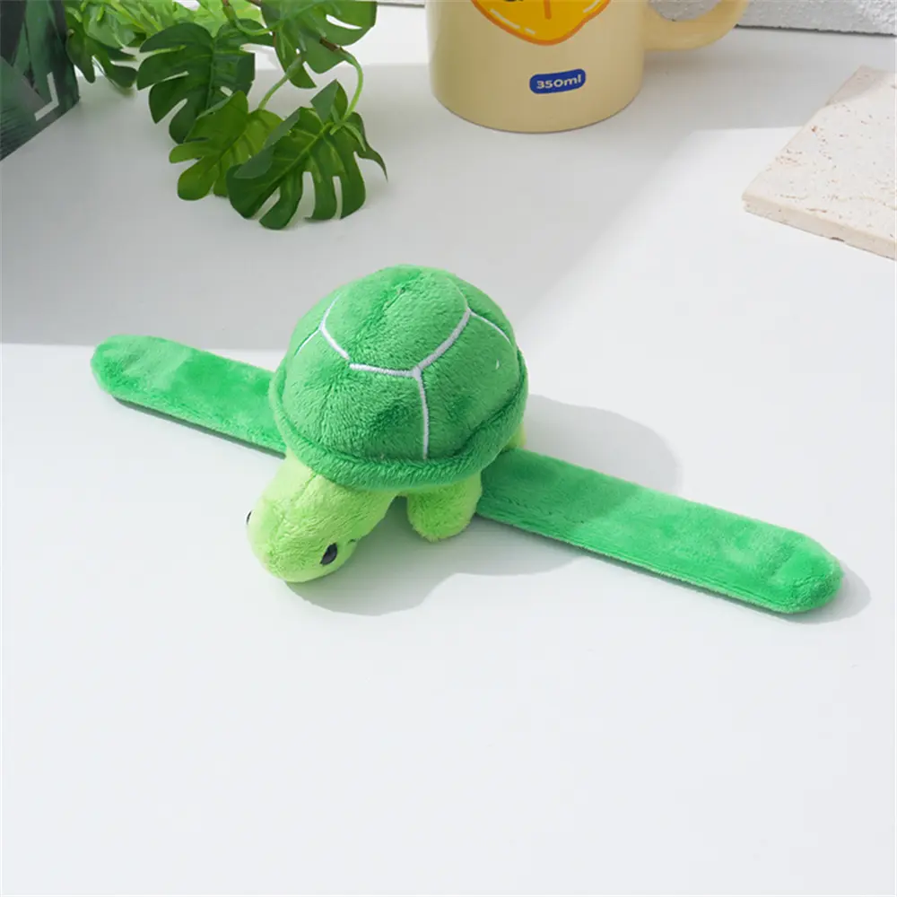20PCS , 9CM Stuffed Animal Tortoise Plush Toy , Bracelet Wrist Slap Decoration Plush Doll Toy