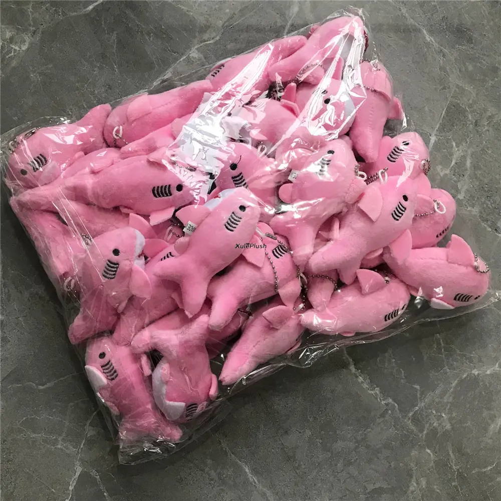 Free Shipping , 30PCS/LOT 5CM Small Shark Stuffed Plush Toy