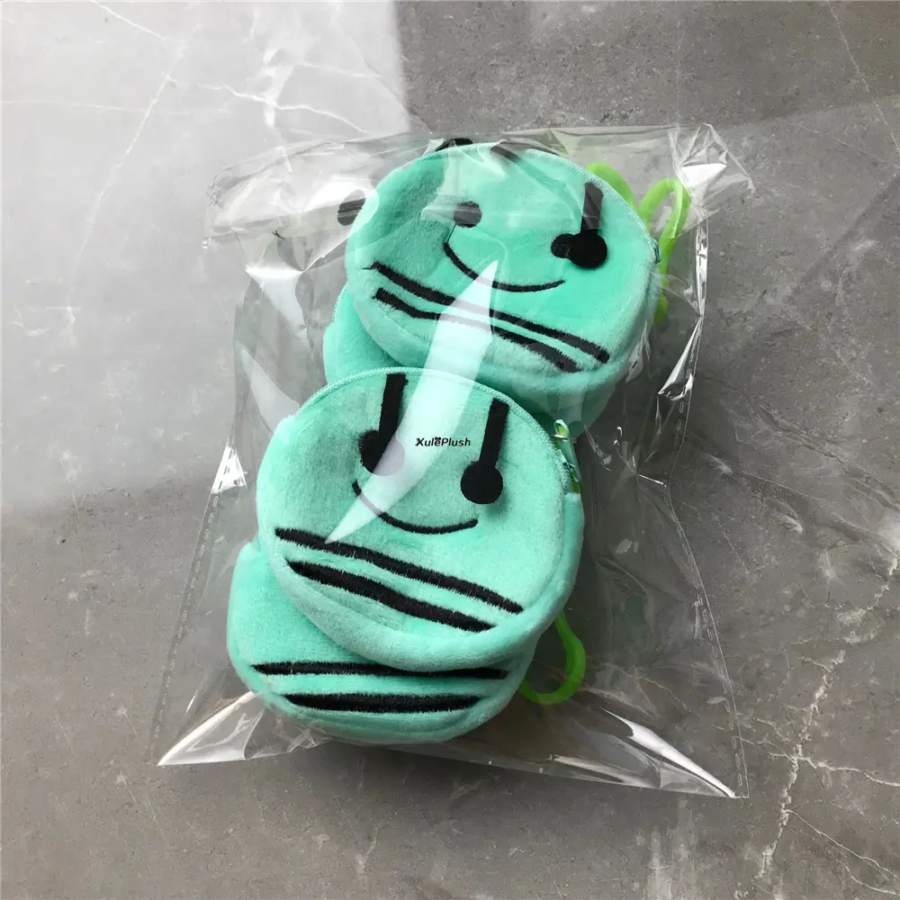 10PCS Multi-Designs, Animal Plush Toy BAG , Kid's Little Small Plush Chain Toy Purse
