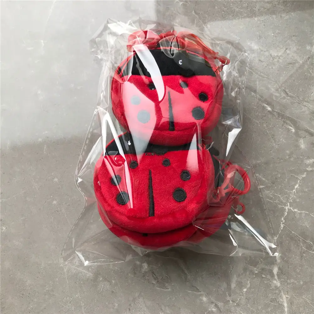 10PCS Multi-Designs, Animal Plush Toy BAG , Kid's Little Small Plush Chain Toy Purse
