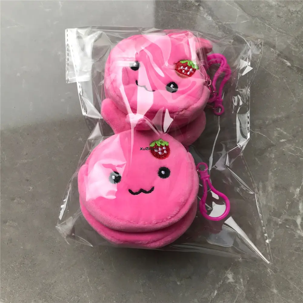 10PCS Multi-Designs, Animal Plush Toy BAG , Kid's Little Small Plush Chain Toy Purse